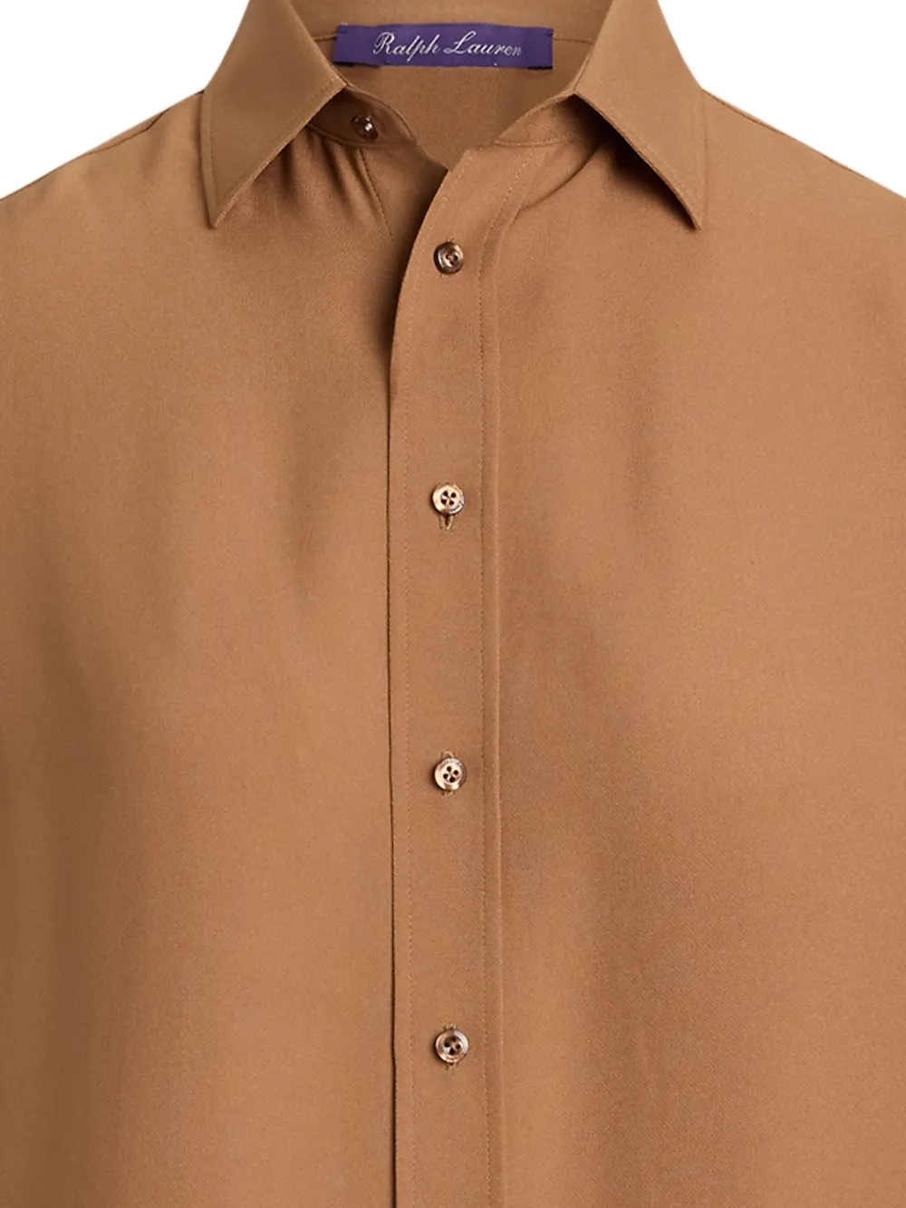 Ralph Lauren Collection Button-up blouse Bruin