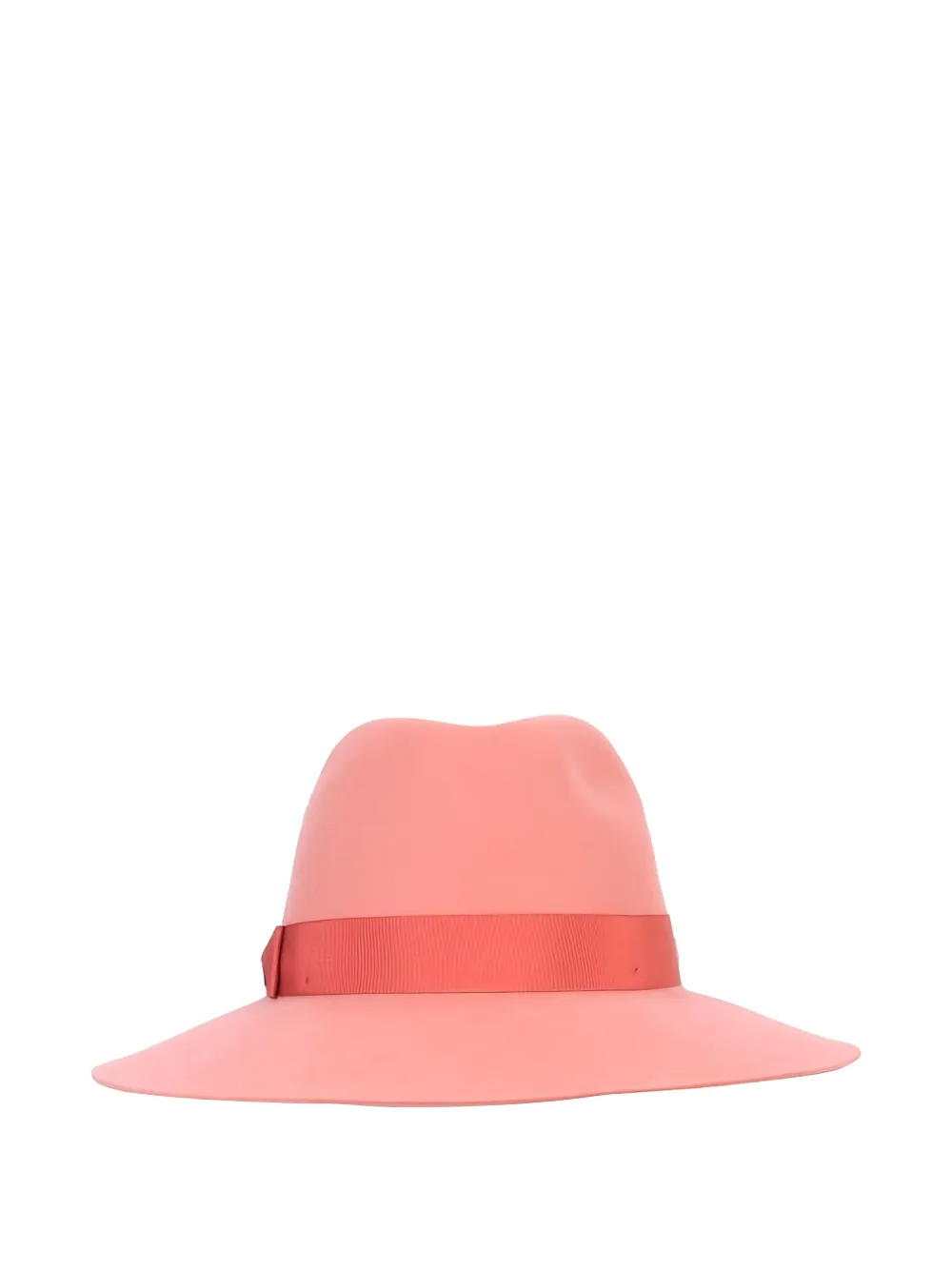 Helen Kaminski bow-detail cotton hat - Roze