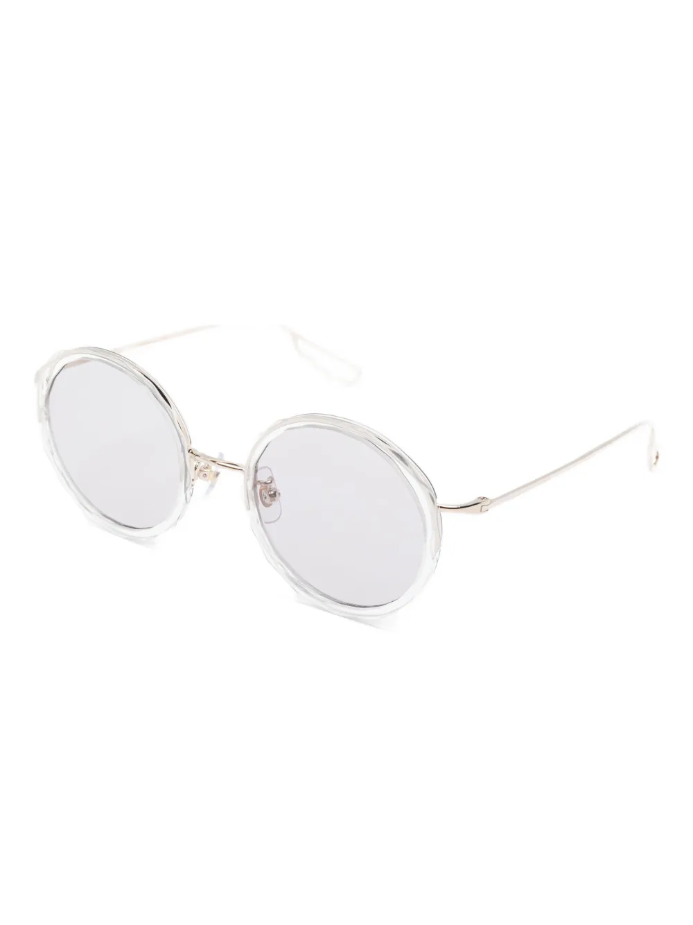 Megane and Me Gina round-frame sunglasses Wit
