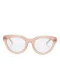 Megane and Me Brook cat-eye glasses - Neutrals