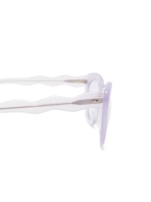 Megane And Me Brook cat-eye Frame Sunglasses | Purple | FARFETCH CA