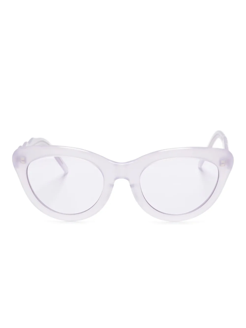 Megane and Me Brook zonnebril met cat-eye montuur Paars