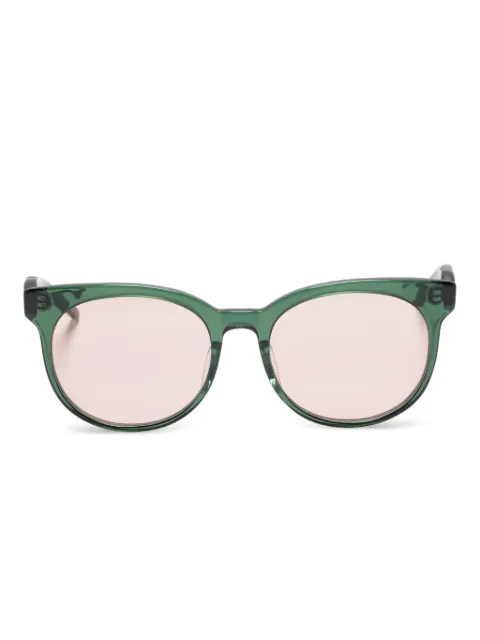 Megane and Me Olive ラウンドフレーム サングラス