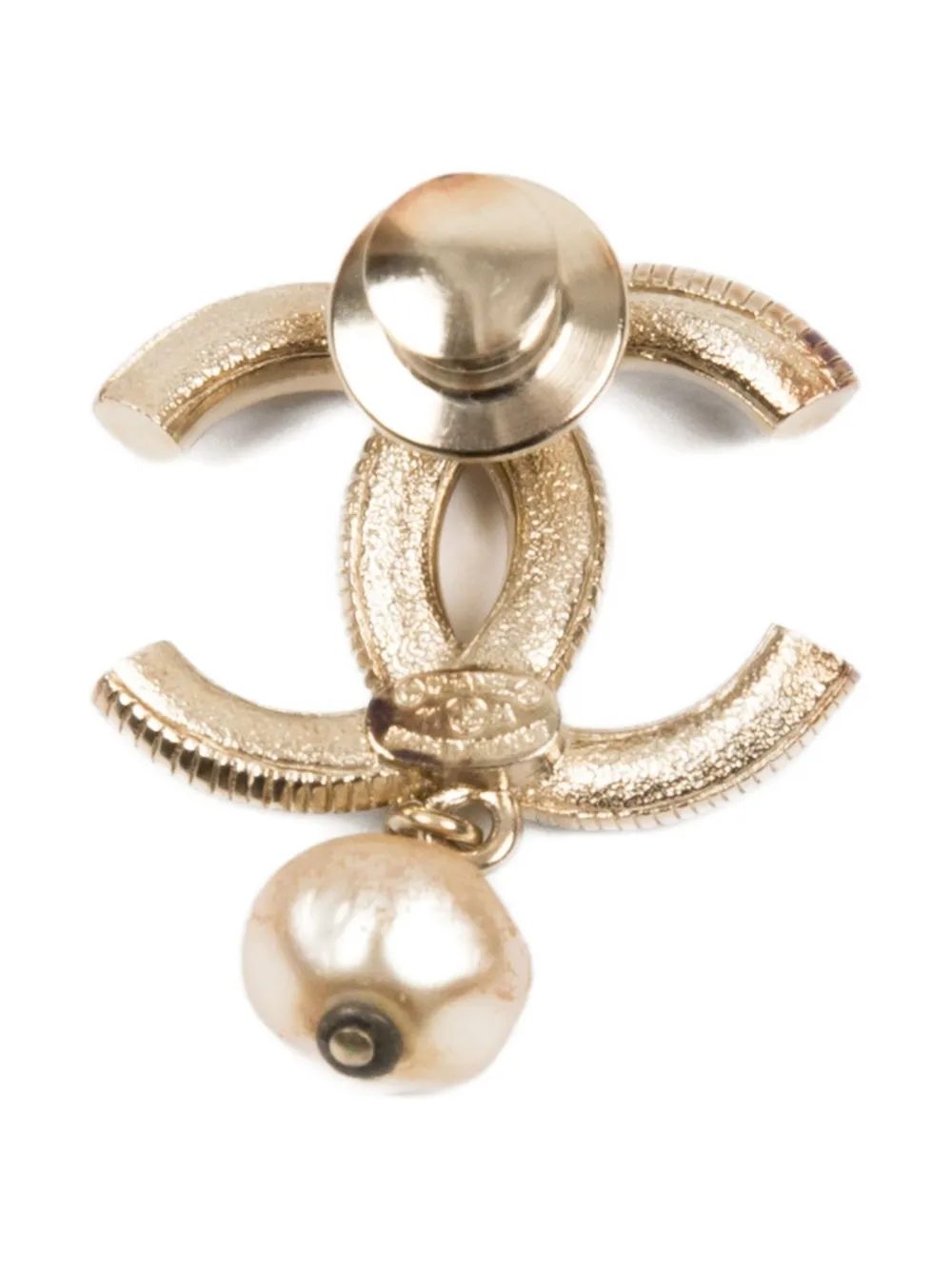 CHANEL Pre-Owned 2011 CC crystal-embellished brooch | Image 2