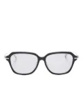 Megane and Me Unity square-frame sunglasses - Black