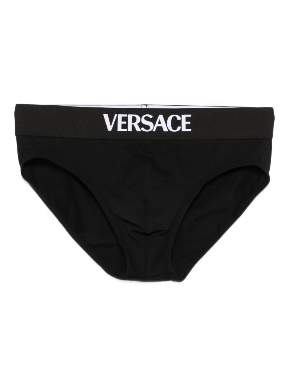 Versace logo-band briefs | Black | Image 1