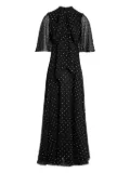 Giambattista Valli polka-dot maxi dress - Black