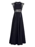 Giambattista Valli lace-insert dress - Black