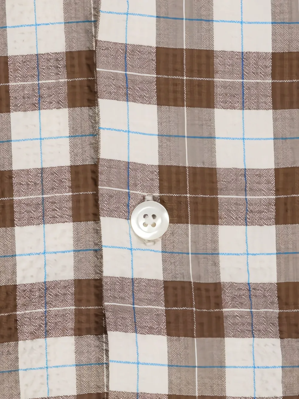 Howlin' checked short-sleeve shirt - Bruin