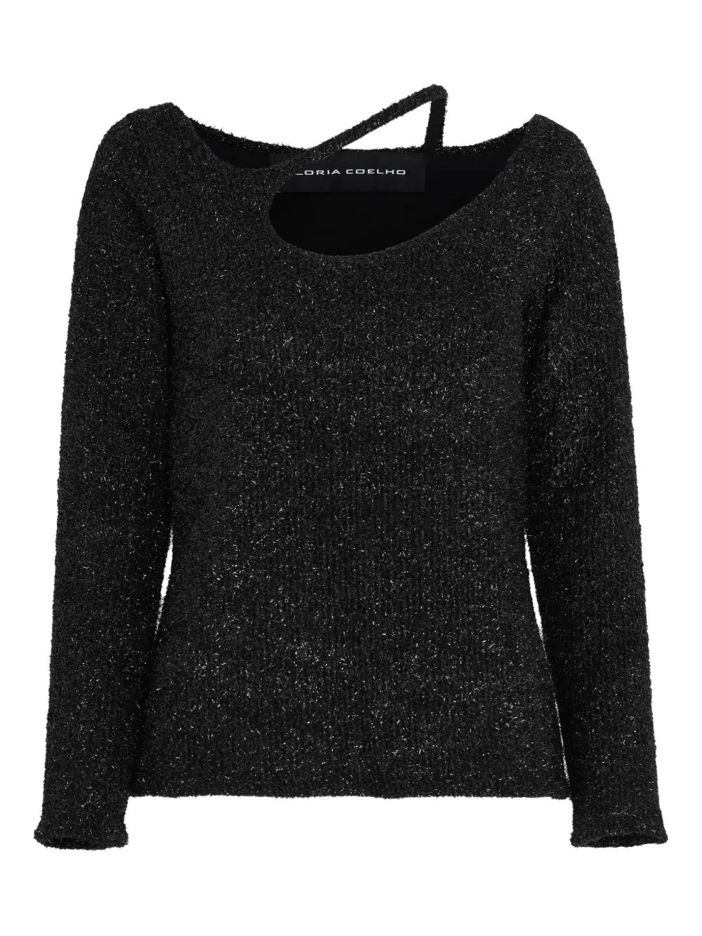 Gloria Coelho Top con dettaglio cut-out - Nero