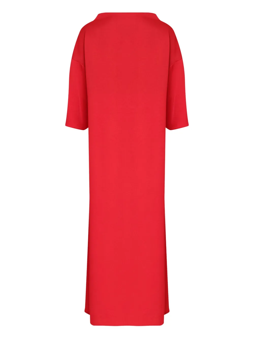 Gloria Coelho Midi-jurk met korte mouwen - Rood
