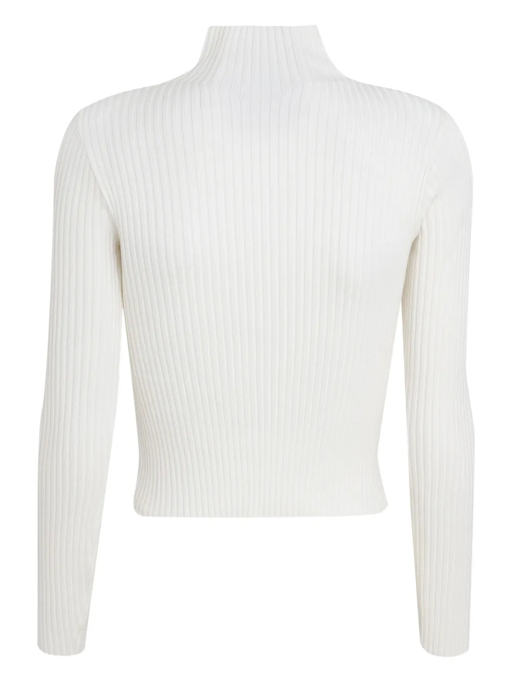 Gloria Coelho Top met hoge hals Wit