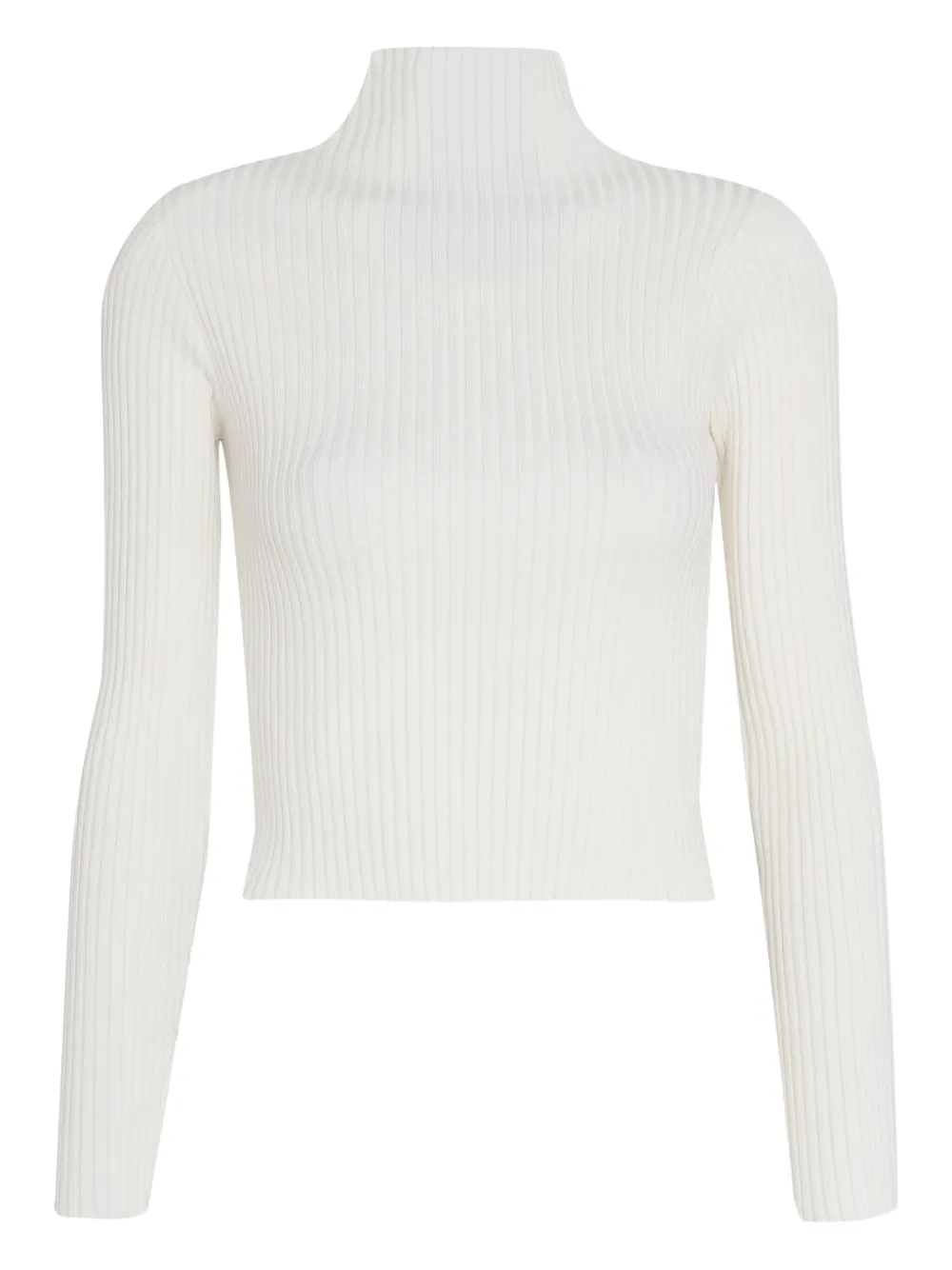 Gloria Coelho Top a collo alto - Bianco