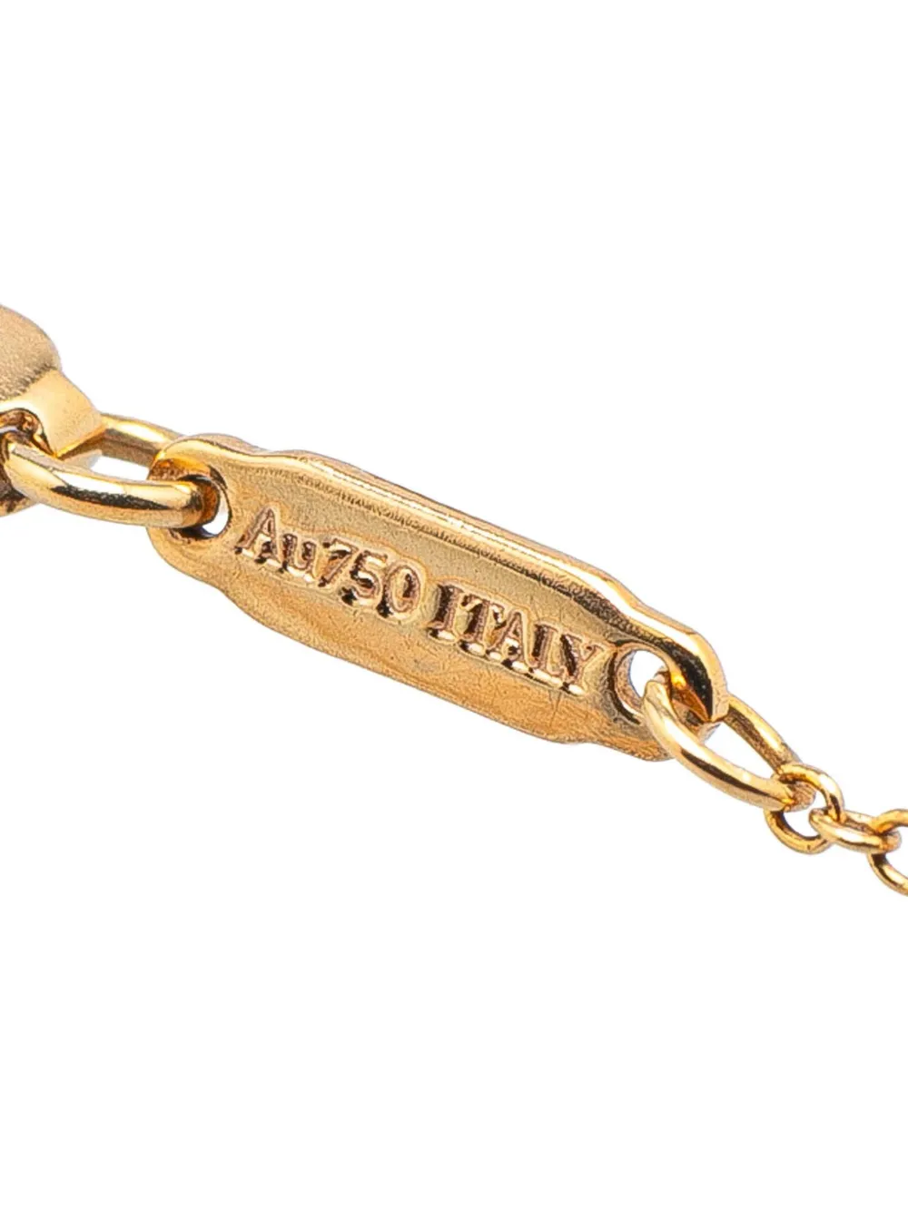 Tiffany & Co. Pre-Owned 2010-2025 18K Yellow Gold Atlas X Open Pendant necklace | Image 2