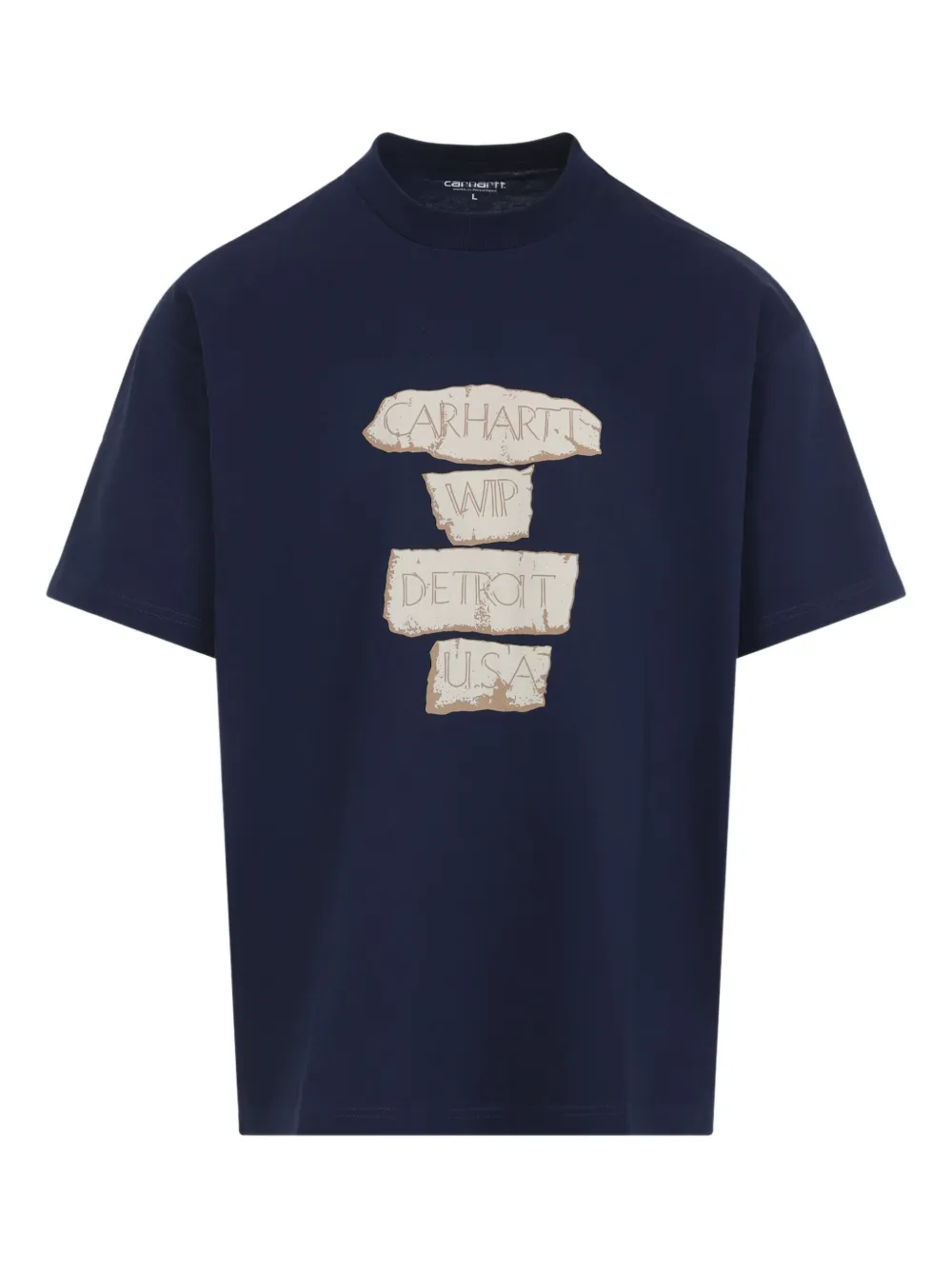 Carhartt WIP T-shirt met print Blauw