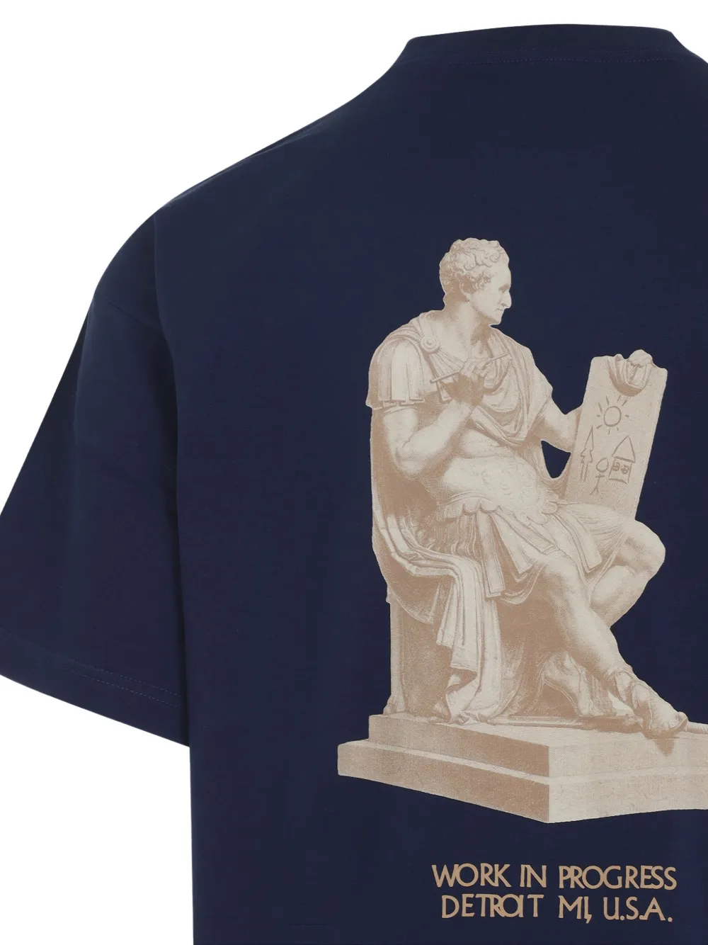 Carhartt WIP T-shirt met print Blauw