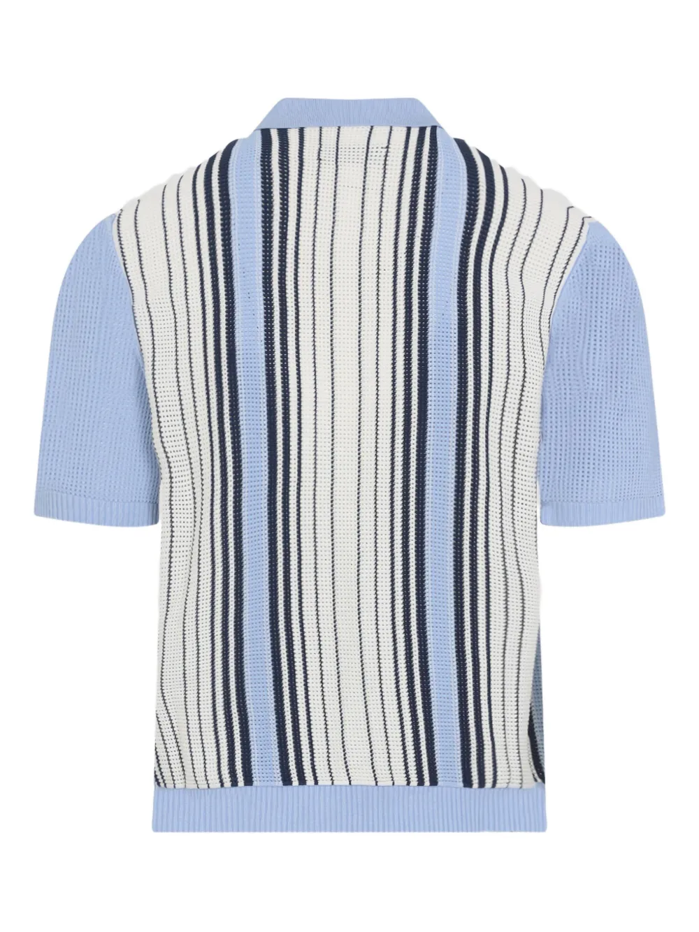 AMIRI crochet mesh shirt Blauw