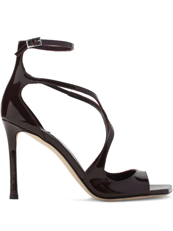 Jimmy Choo Strappy Heeled Sandals in Brown