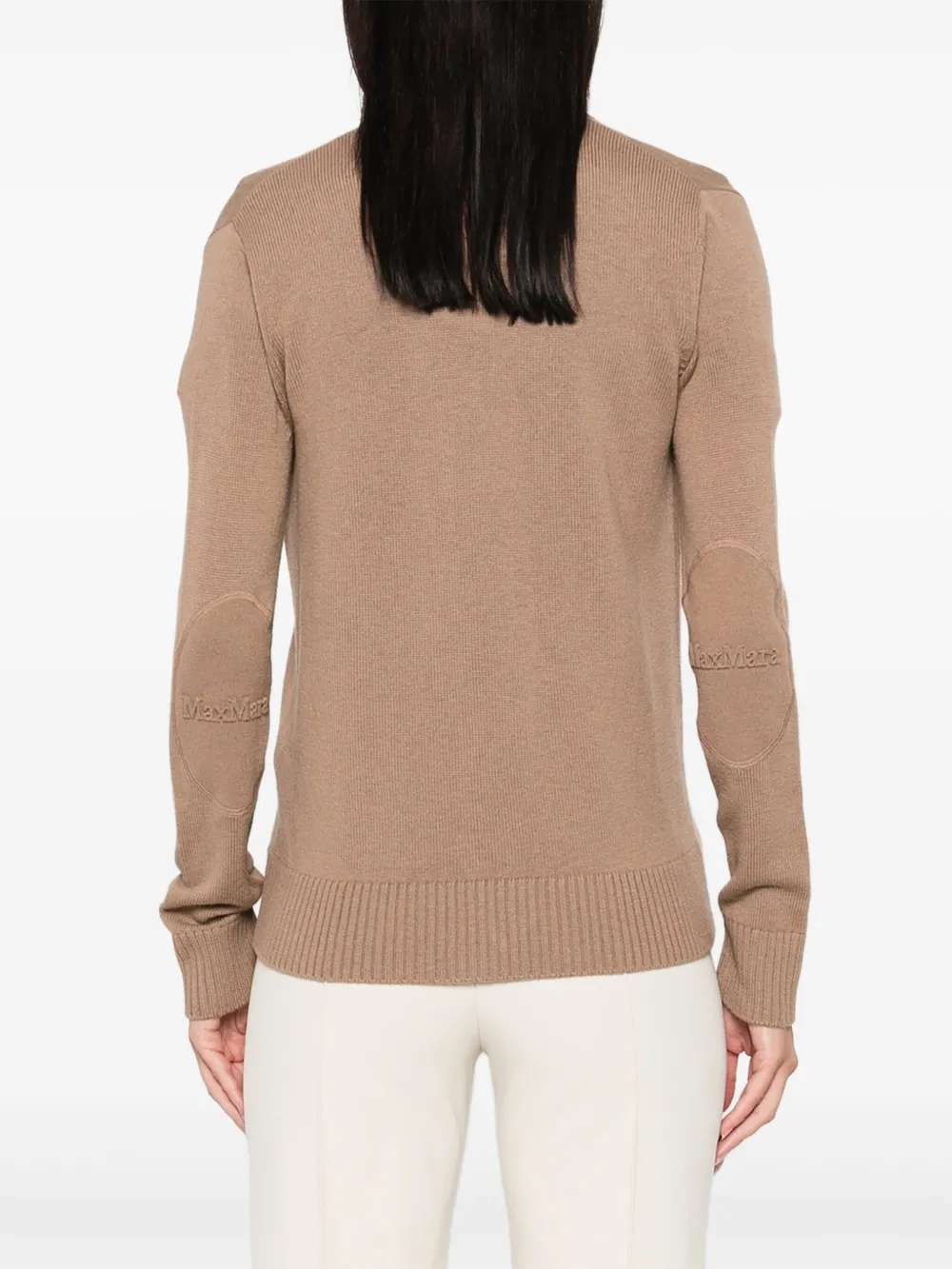 'S Max Mara button-up wool cardigan Bruin