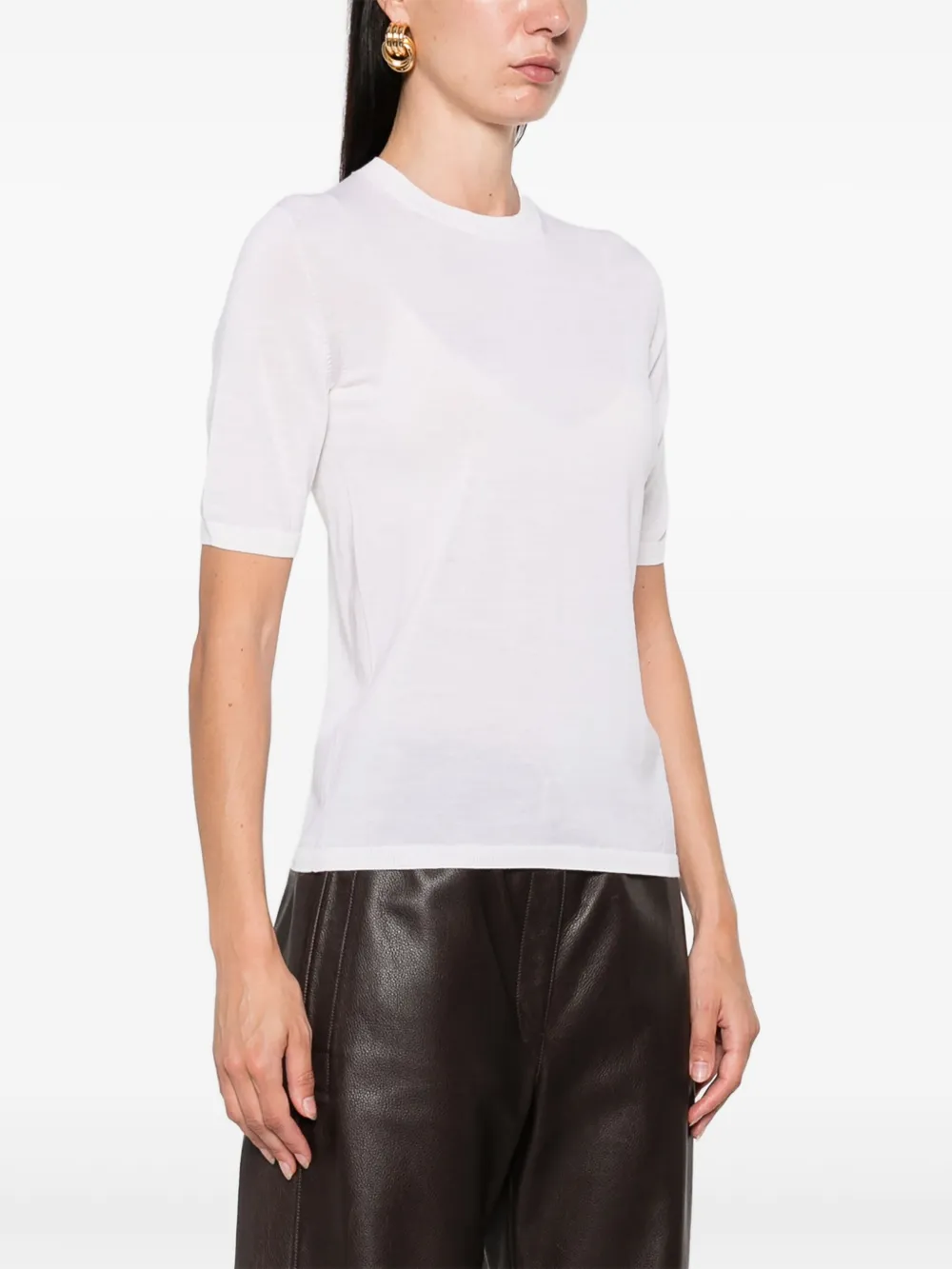 Max Mara Top a maniche corte in lana | Top | Image 3