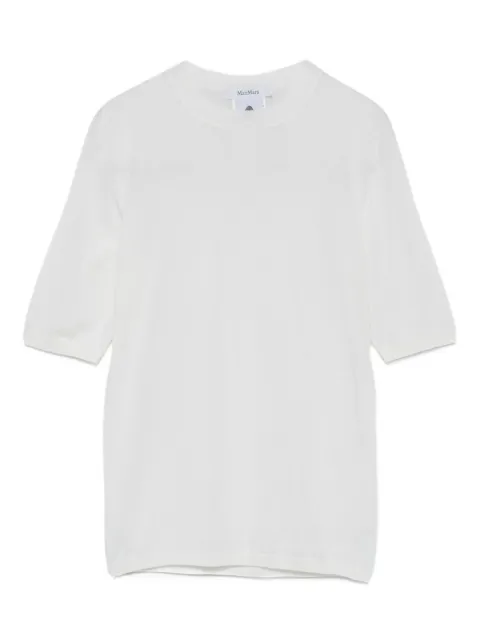 Max Mara short-sleeve wool top