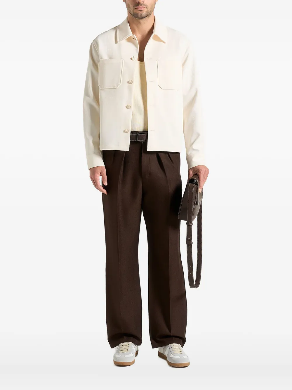 Manière De Voir Benoit patch-pockets shirt | Image 2