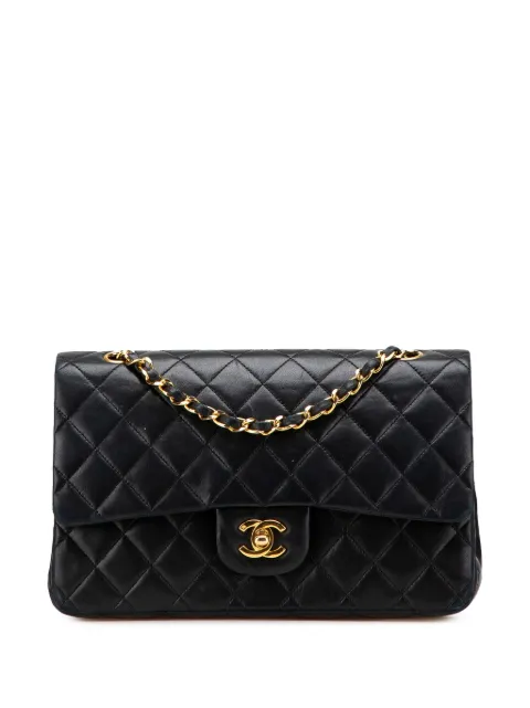 CHANEL Pre-Owned 1989-1991 Medium Classic Lambskin Double Flap shoulder bag