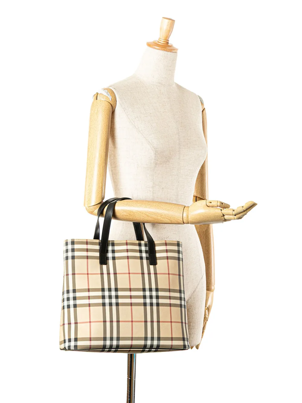 Burberry Pre-Owned 2000-2017 House Check Canvas tote bag | Pre-Owned | Image 2