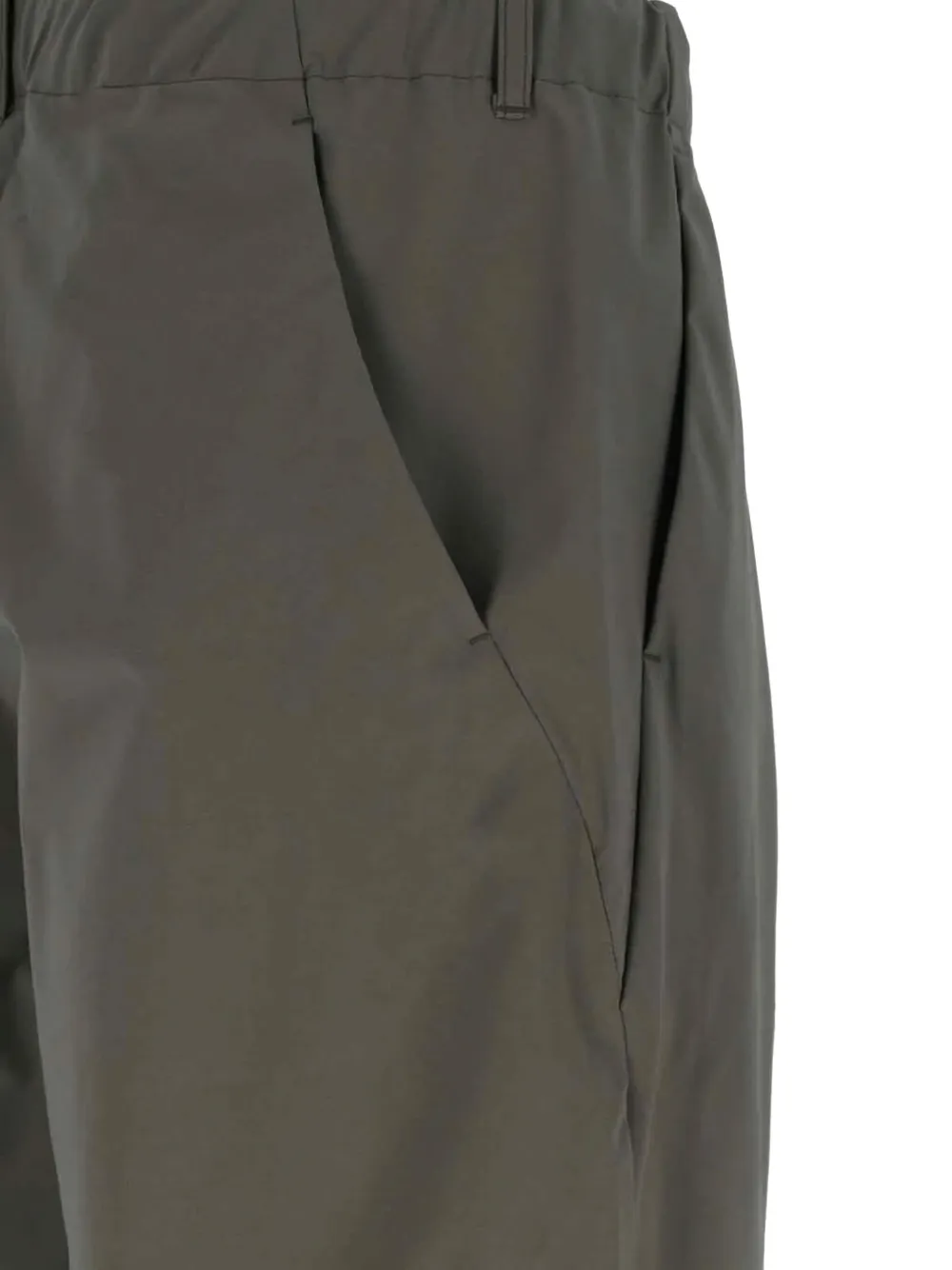 Goldwin Broek met elastische tailleband Groen