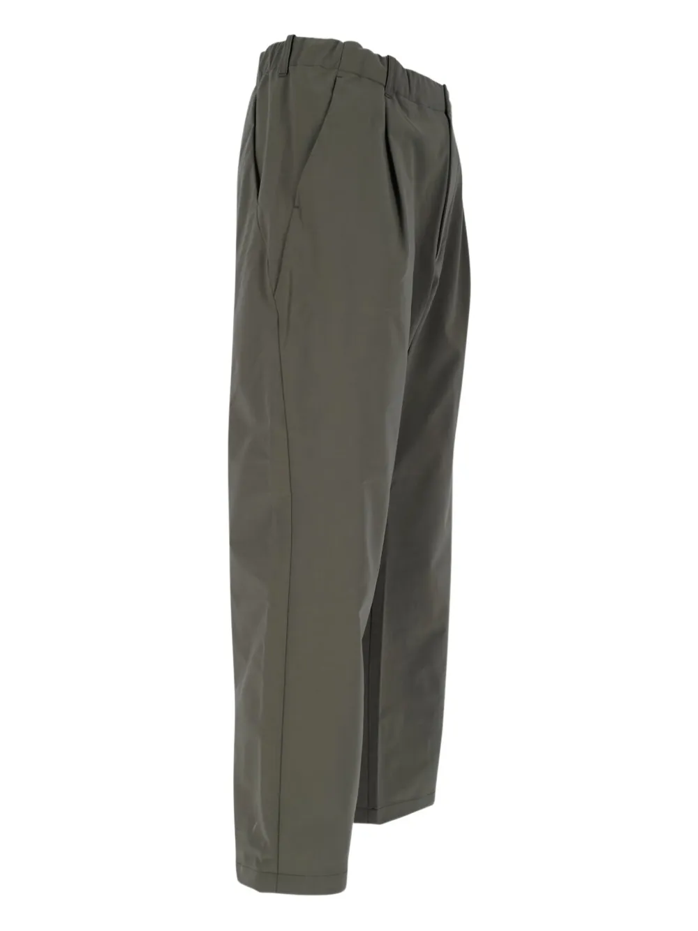 Goldwin Broek met elastische tailleband Groen