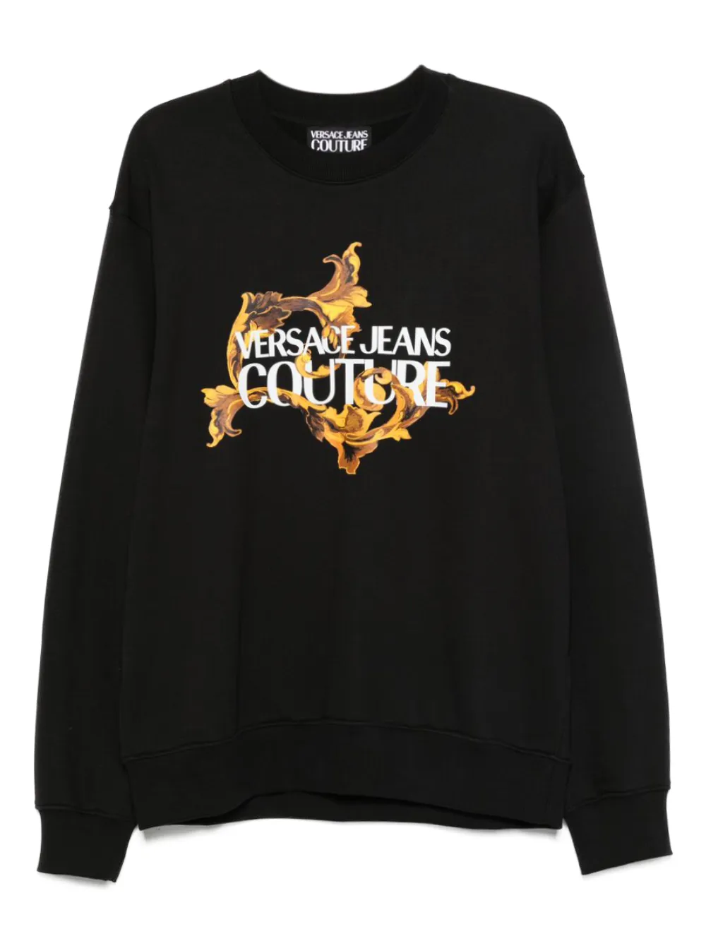 Versace Jeans Couture sudadera con estampado barroco | negro | Image 1