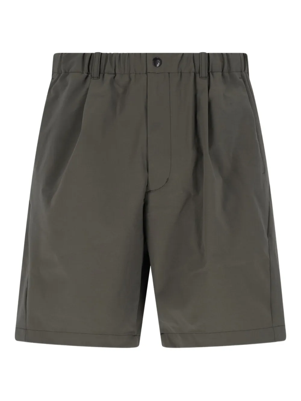 Goldwin One Tuck pocket shorts Groen