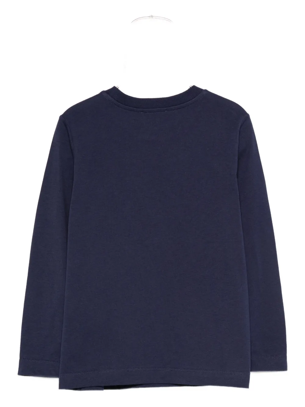 Moschino Kids T-shirt met lange mouwen Blauw