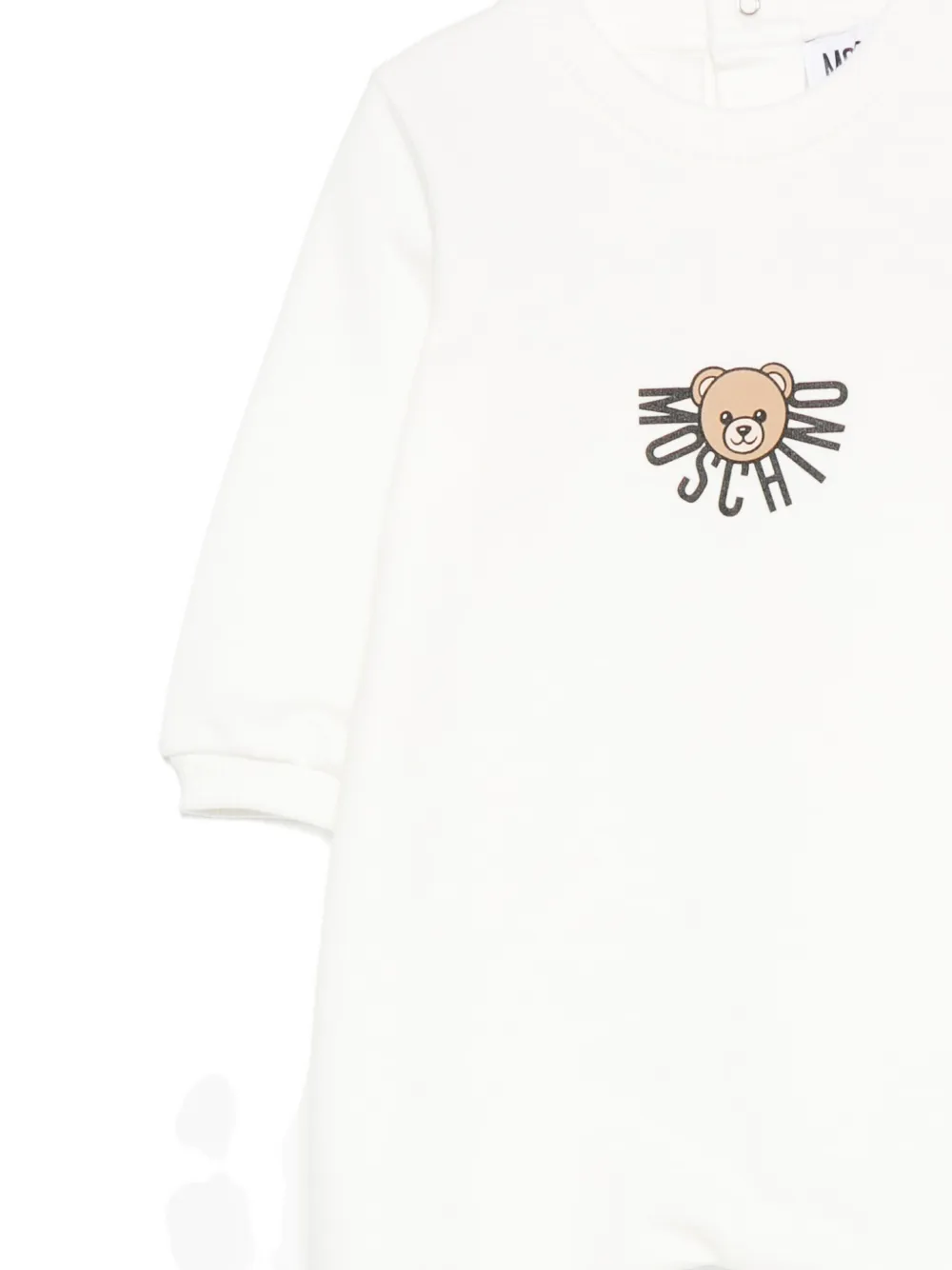Moschino Kids Pyjama met teddybeerprint Wit