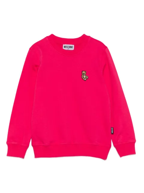 Moschino Kids sudadera con motivo Teddy Bear