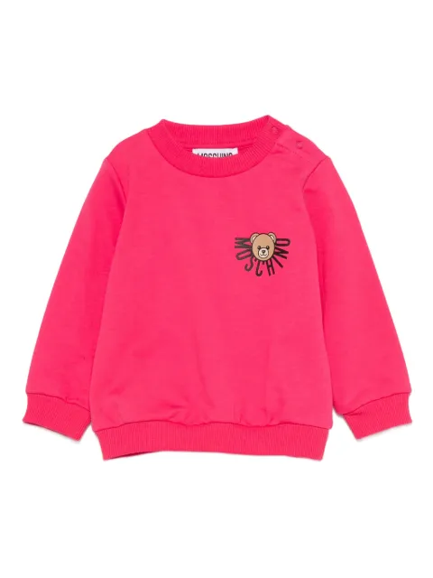 Moschino Kids Felpa con stampa Teddy Bear