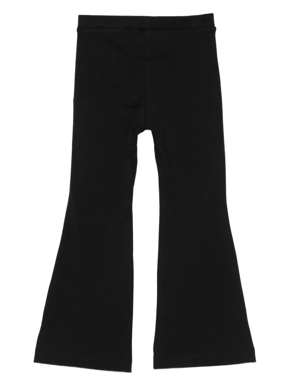 Moschino Kids logo-embellished flared trousers | Girls Casual Trousers | Image 2
