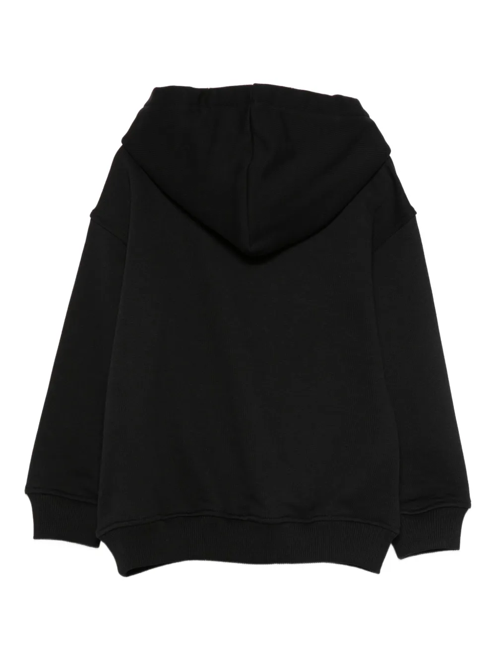 Moschino Kids Hoodie met teddybeerprint Zwart