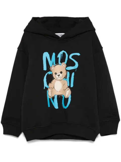 Moschino Kids Teddy Bear-print hoodie