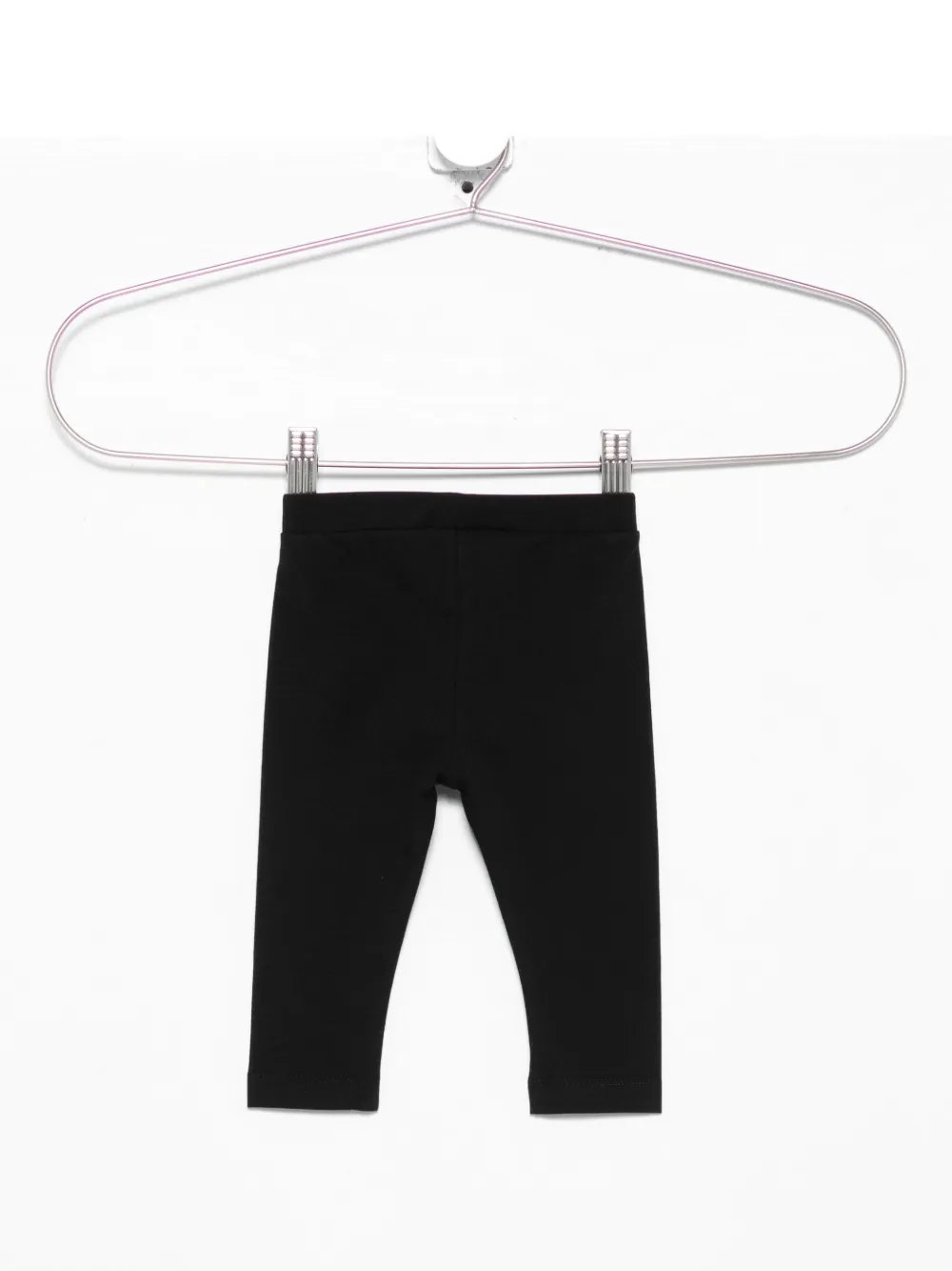 Moschino Kids Legging met logoprint Zwart