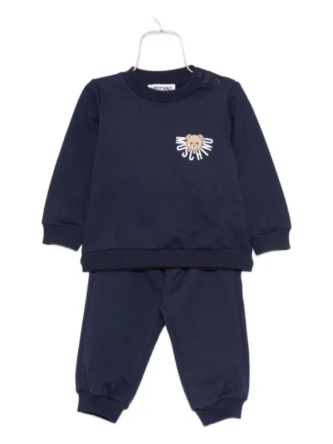 Moschino Kids teddy-logo tracksuit