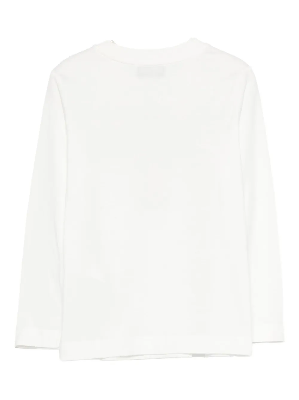 Moschino Kids Top met teddybeerprint Wit