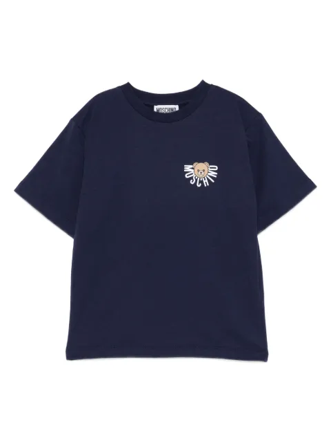 Moschino Kids teddy-logo t-shirt