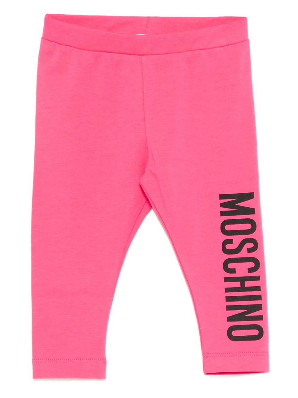 Moschino Kids logo-print leggings Roze