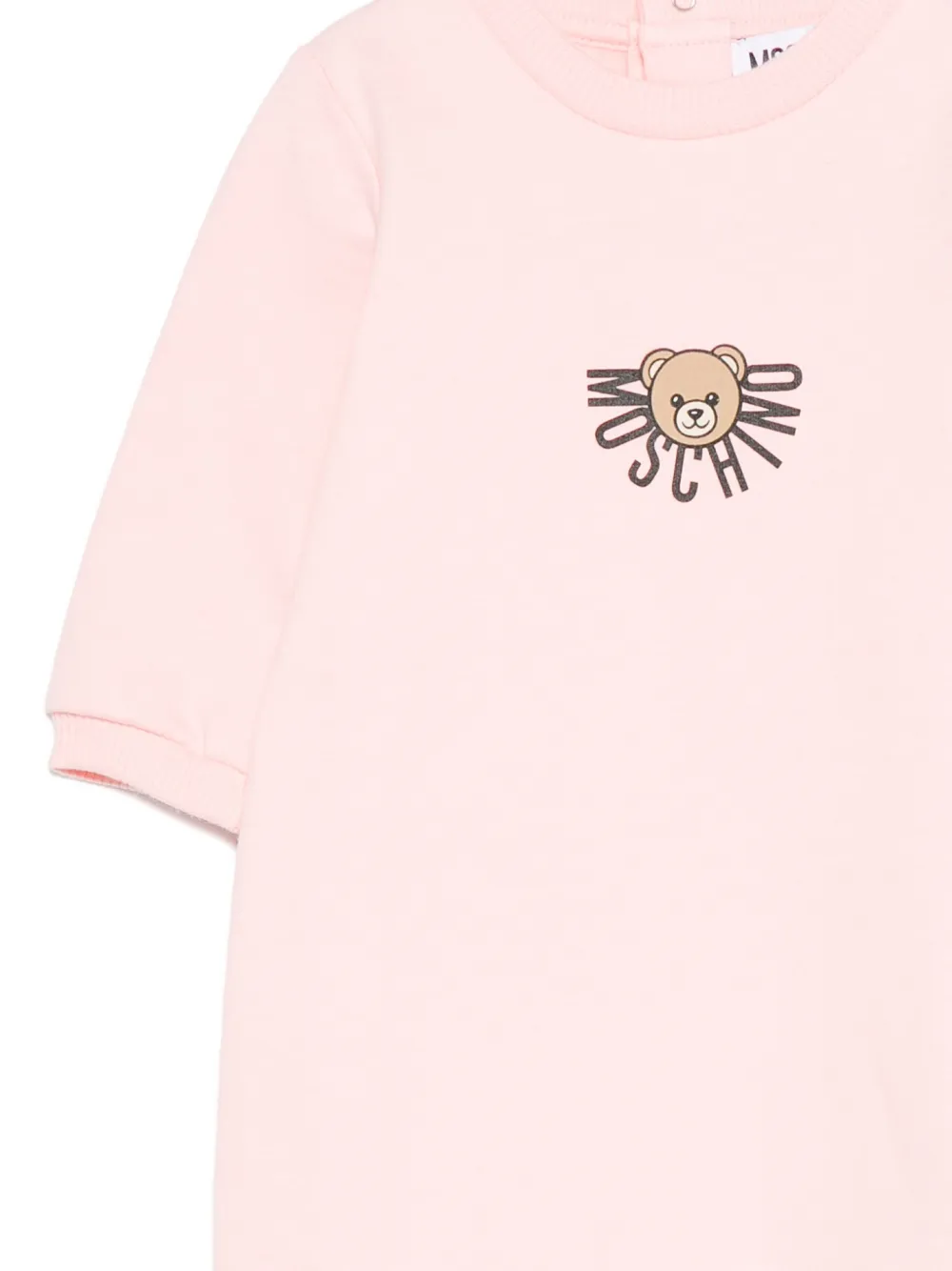 Moschino Kids teddy-logo pyjamas Roze