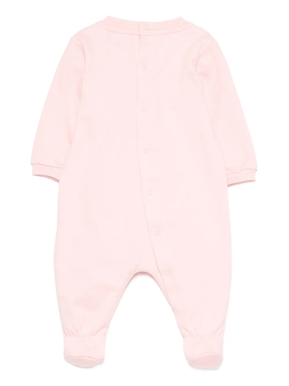 Moschino Kids Pyjama met logo - Roze