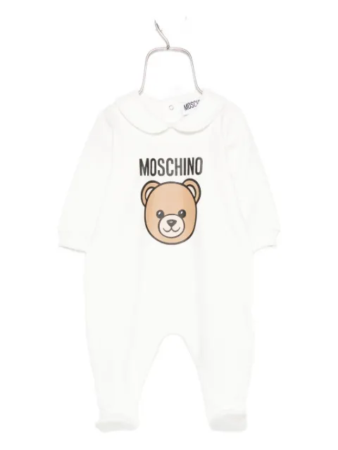 Moschino Kids teddy-print pajamas