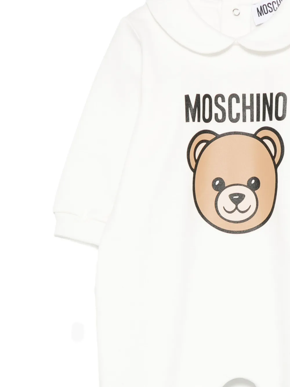 Moschino Kids Pyjama met teddybeer-print Wit