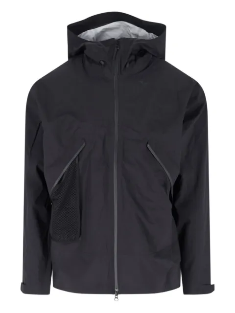 Goldwin Pertex zip-fastening hooded jacket