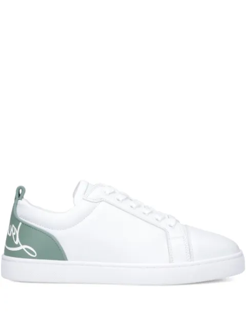 Christian Louboutin Fun Louis Junior panelled sneakers